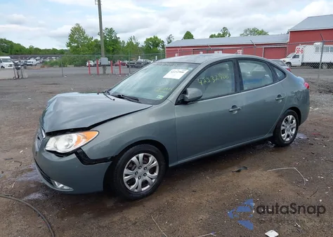 2009 Hyundai Elantra Gls z USA, uszkodzony, nr VIN KMHDU46D09U802461